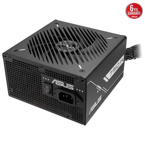 ASUS PRIME 750W BRONZE (750W, 80+ BRONZ SERTİFİKALI, 135MM FAN, 6 YIL GARANTİ)